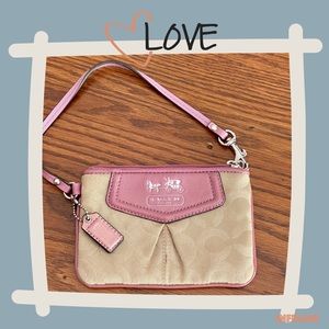 Coach wristlet